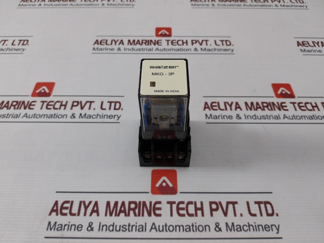 Salzer Mkg 3P 24 Plug-in Relay With Base Pf113A-e 24Vdc