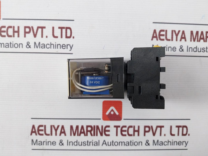 Salzer Mkg 3P 24 Plug-in Relay With Base Pf113A-e 24Vdc