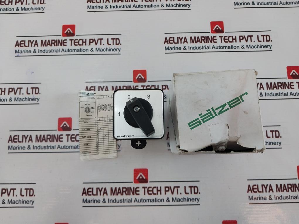 Salzer P220-61069-219M1 Rotary Cam Switch 20A, 300Vac