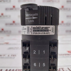 Salzer P220-dk-0159-a01 Rotary Cam Switch 20A, 300Vac