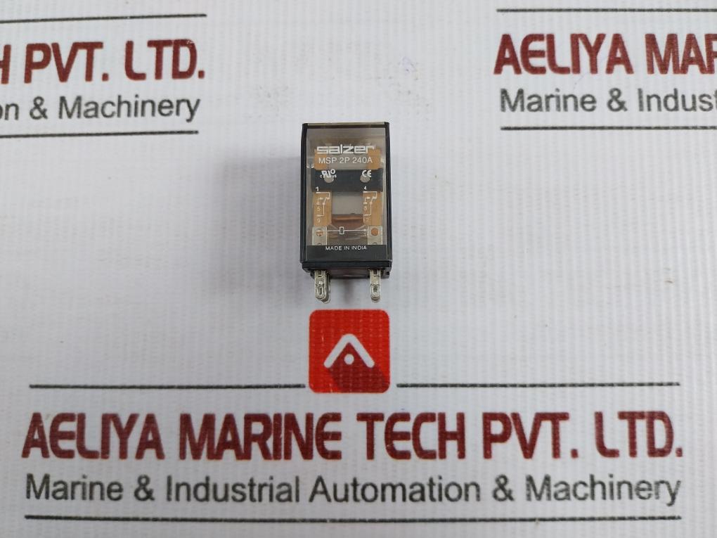 Salzer Power Relay 5A 240Vac Msp-2P