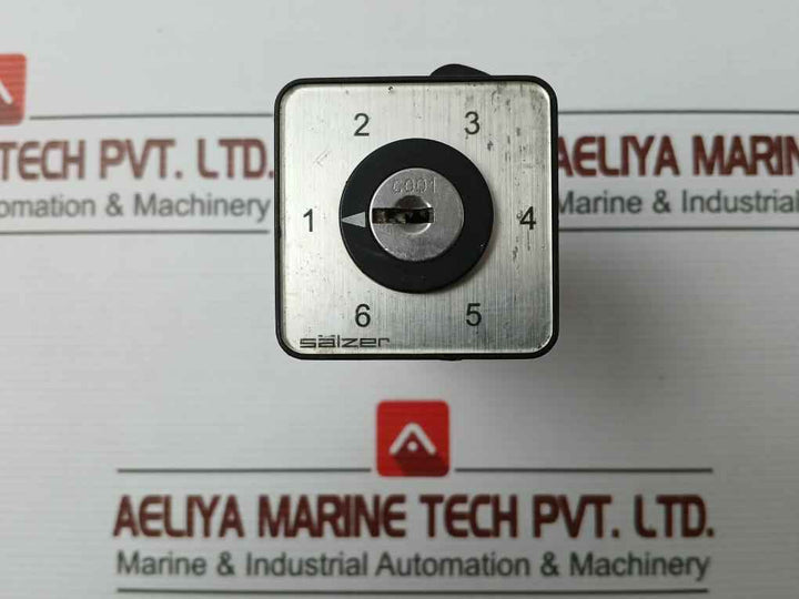 Salzer Rotary Cam Switch 20A, 300Vac Part: P220-61052-s001D