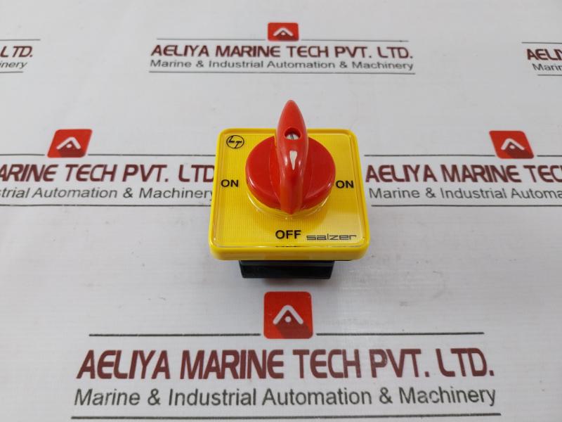 Salzer S25-61198-b03-tdyr Cam Operated Rotary Switch 61198Seb03Tdyr Ac23A-15 Hp
