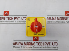 Salzer S25-61198-b03-tdyr Cam Operated Rotary Switch 61198Seb03Tdyr Ac23A-15 Hp