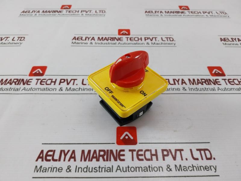 Salzer S25-61198-b03-tdyr Cam Operated Rotary Switch 61198Seb03Tdyr Ac23A-15 Hp