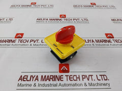 Salzer S25-61198-b03-tdyr Cam Operated Rotary Switch 61198Seb03Tdyr Ac23A-15 Hp