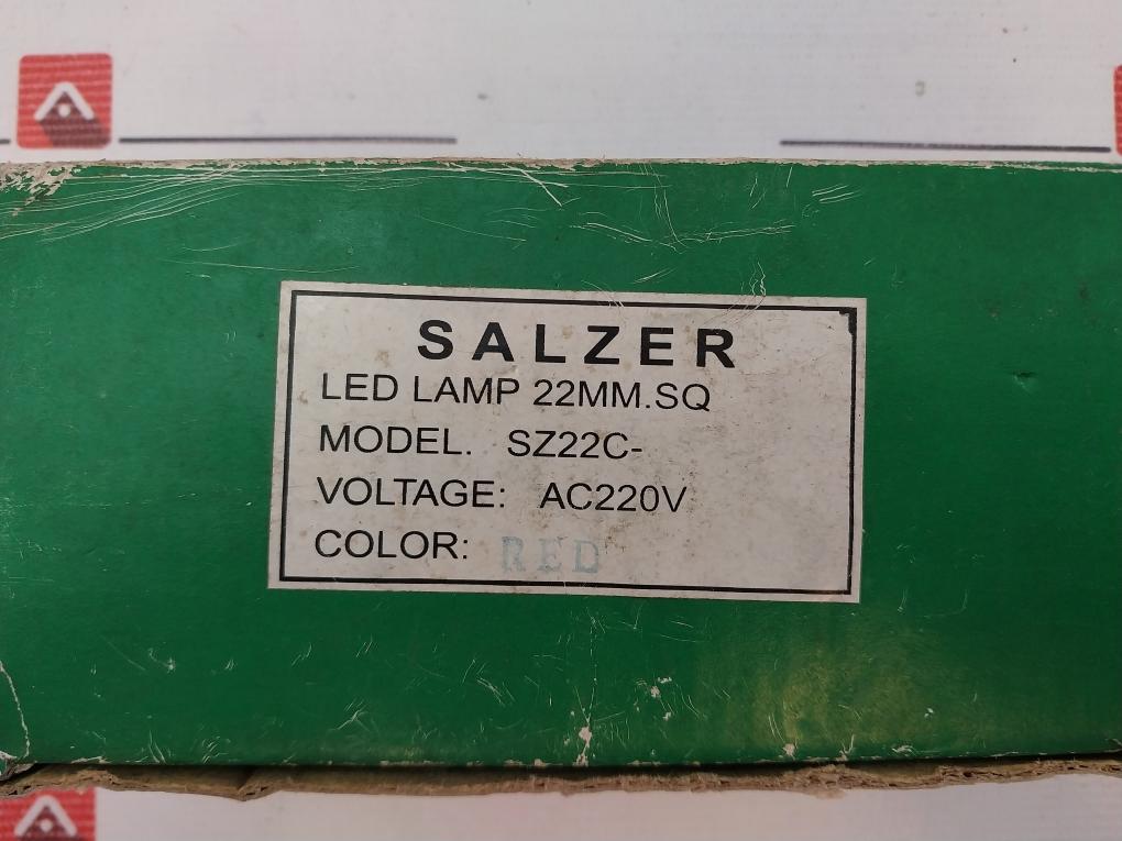 Salzer Sz22-c40 Red Led Lamp Indicator