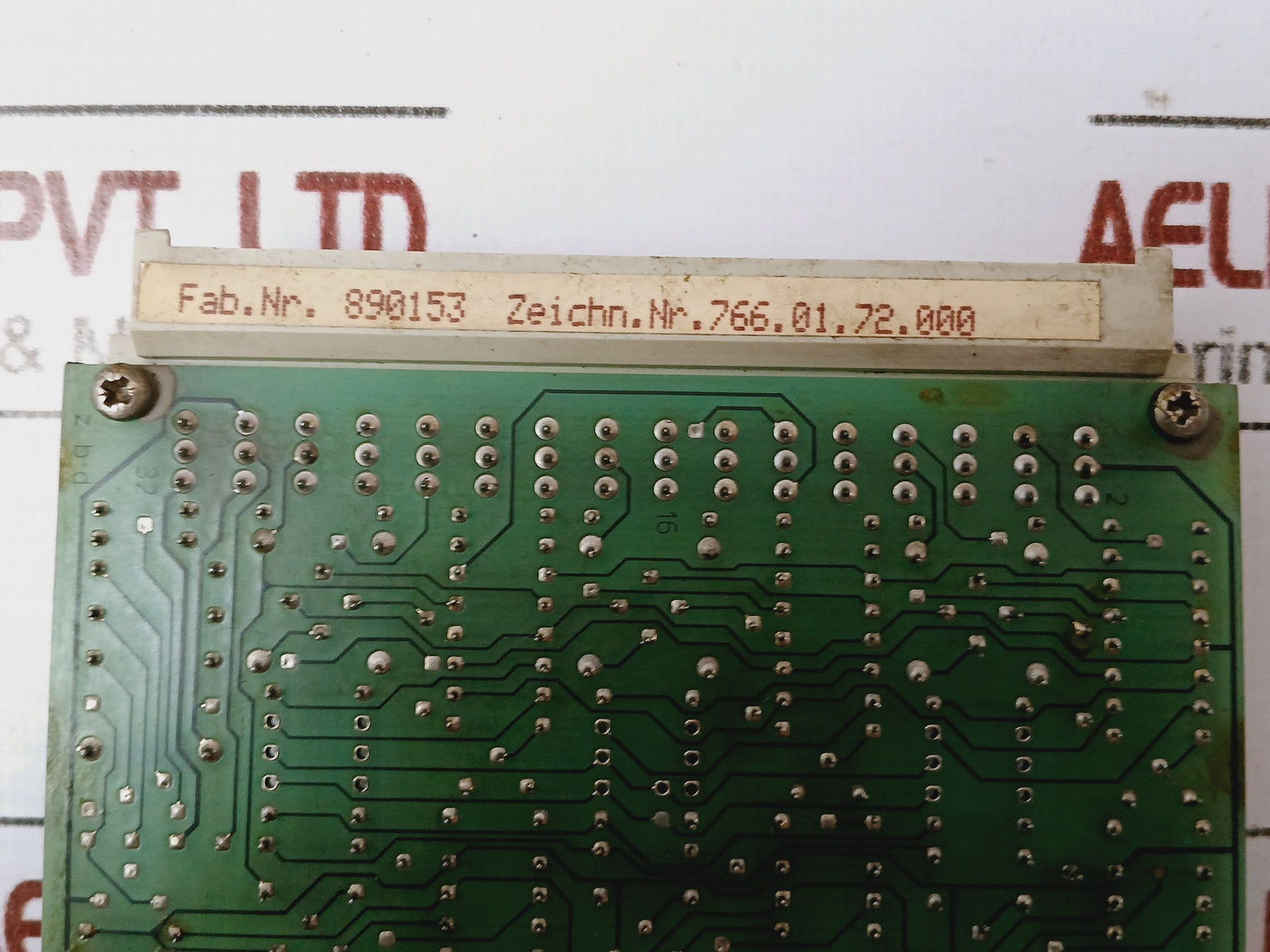 Salzgitter Elektronik S 06/31 Safety System Led Indicator Rack Pcb Module