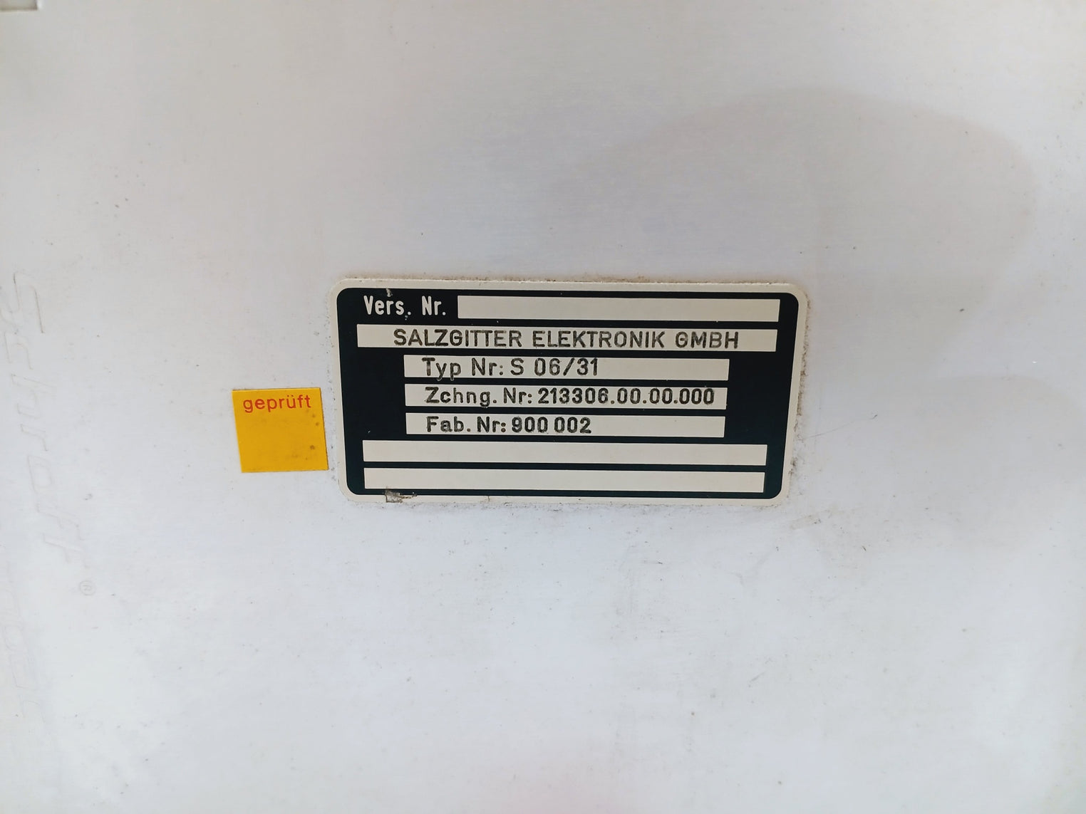 Salzgitter Elektronik S 06/31 Safety System Led Indicator Rack Pcb Module
