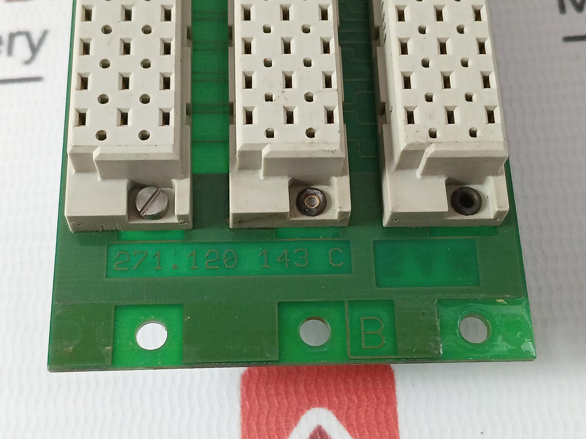 Sam 271.120 143C Backplane Printed Circuit Board