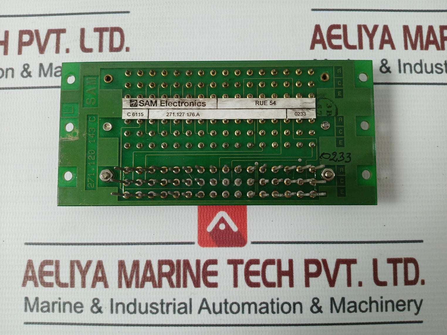 Sam 271.120 143C Backplane Printed Circuit Board