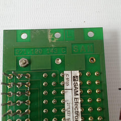 Sam 271.120 143C Backplane Printed Circuit Board