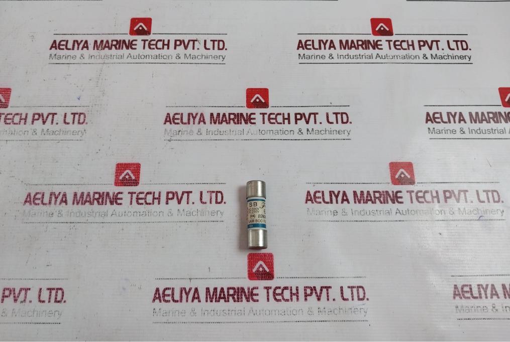 Sam Boo Sc-2 Fast Acting Cartridge Fuse 6A Ac 500V Dc 250V