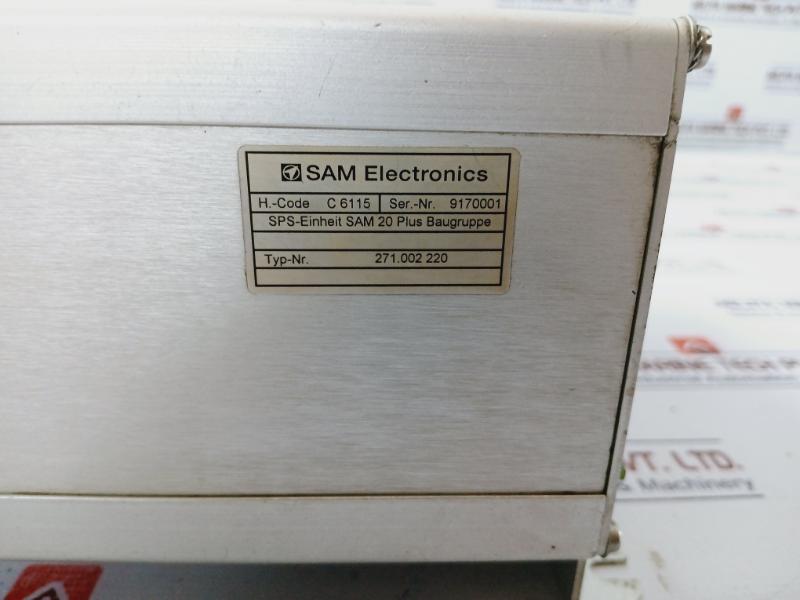 Sam Electronics 271.002.220 PLC Unit SAM 20