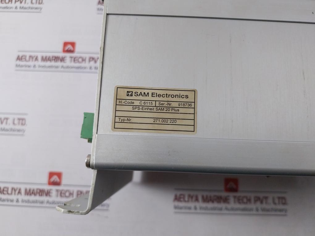 Sam Electronics 271.002 220 Plc Unit Sam 20 Plus S7-200 Cpu 226 Em235