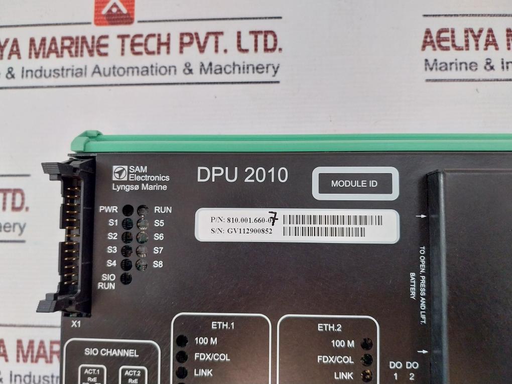 Sam Electronics Dpu 2010 Module 810.001.660-07 810.001.660-05