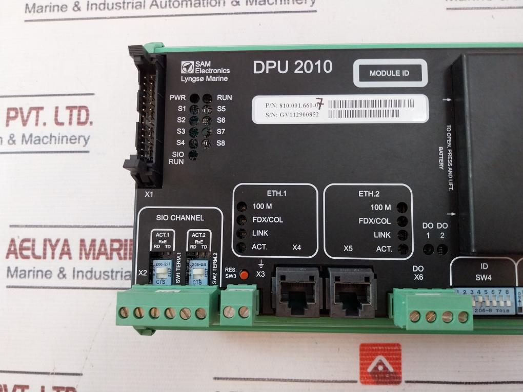 Sam Electronics Dpu 2010 Module 810.001.660-07 810.001.660-05