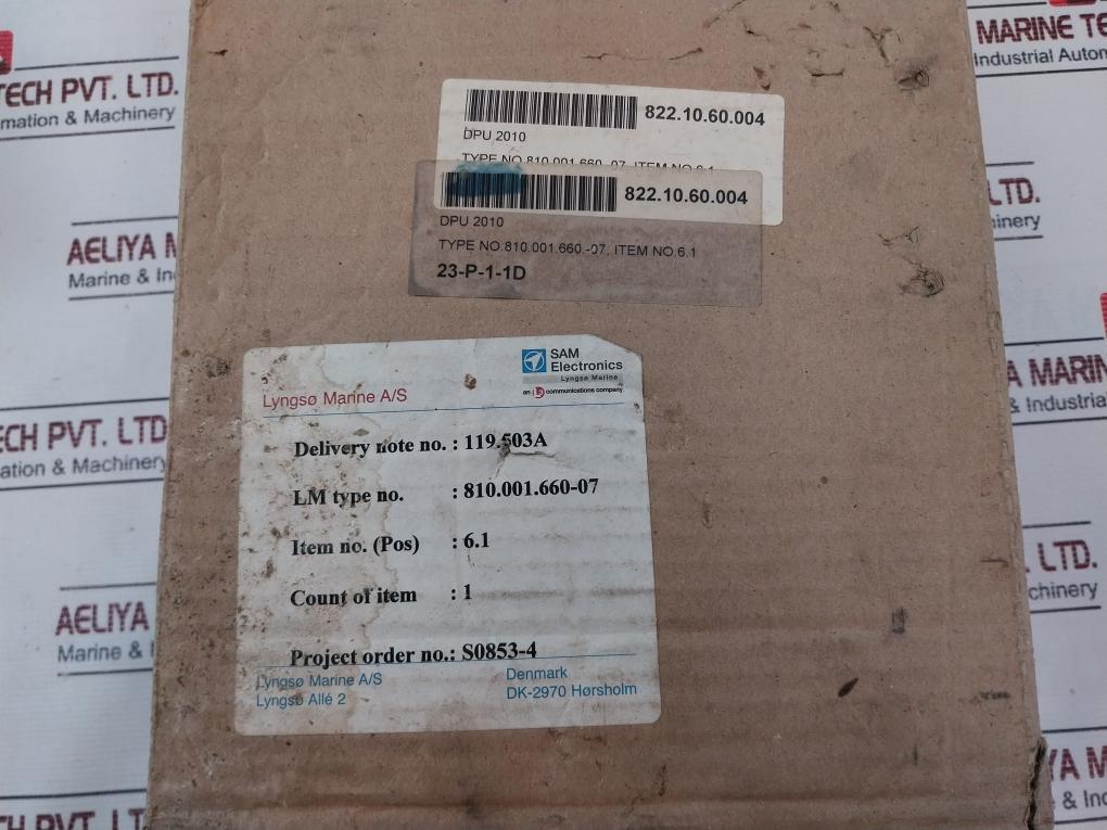 Sam Electronics Dpu 2010 Module 810.001.660-07 810.001.660-05