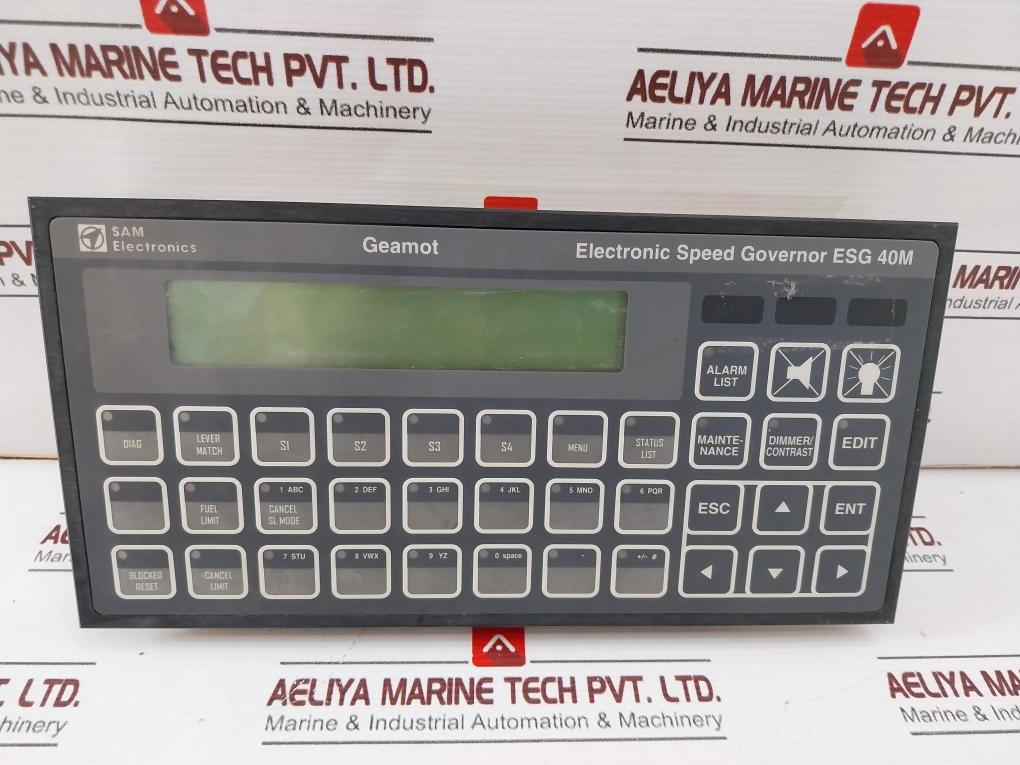 Sam Electronics Esg 40M Electronic Speed Governor 271.150.182