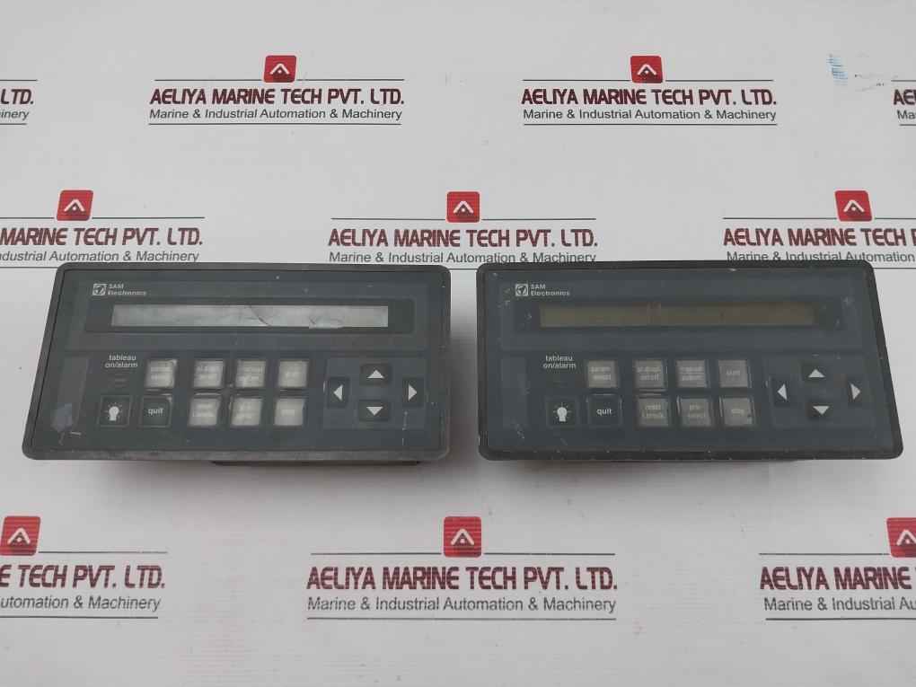 Sam Electronics Fire Alarm Control Display 271.135 586