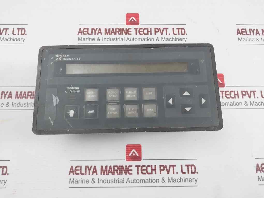 Sam Electronics Fire Alarm Control Display 271.135 586
