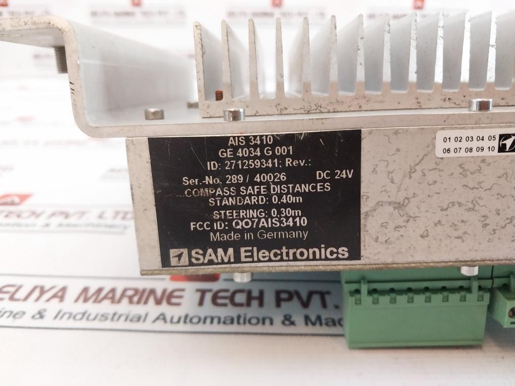 Sam Electronics Ge 4034 G 001 Pcb Card Dc 24V