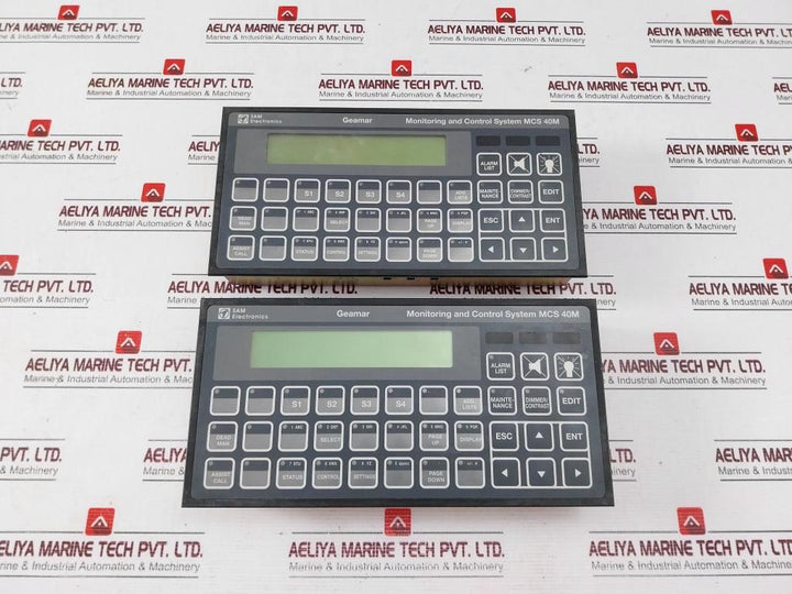 Sam Electronics Mcs 40M Monitoring And Control System