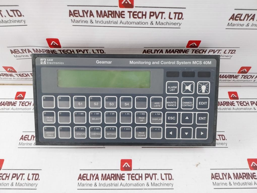 Sam Electronics Mcs 40M Monitoring And Control System