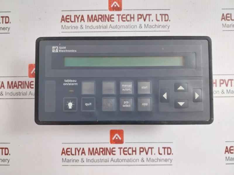 Sam Electronics Operator And Indication Panel Bat 416B 24V