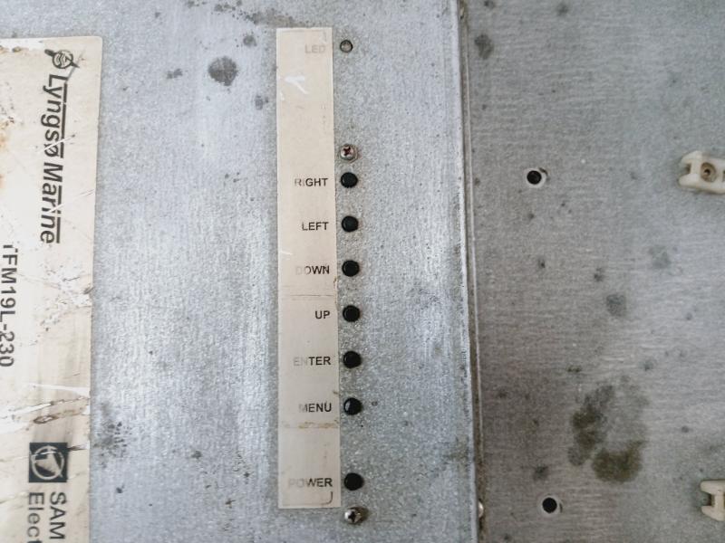 Sam Electronics Tfm19L-230 Hmi Touch Panel Display 100-240Vac