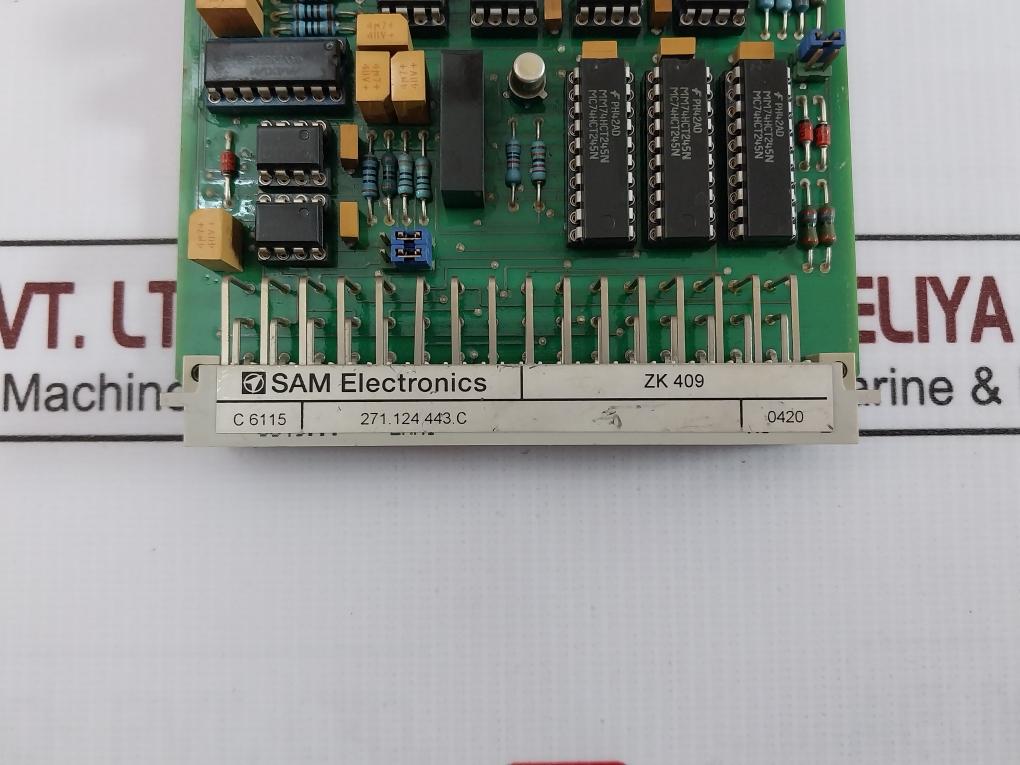 Sam Electronics Zk 409 Printed Circuit Board 271.124 443.C 94V