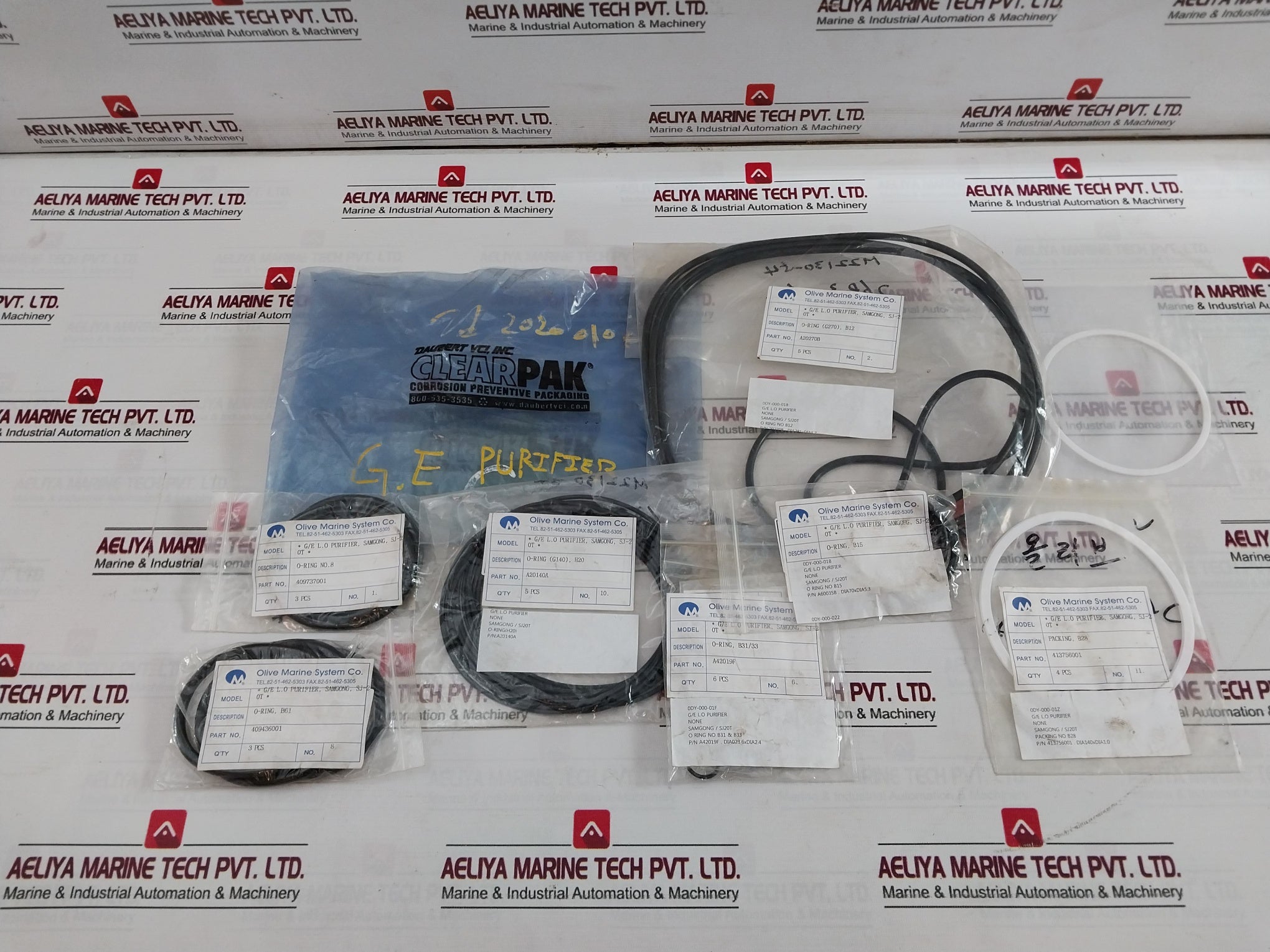 Samgong A20270B O-ring Kit 409436001 409737001 A20140A 413756001 A42019F