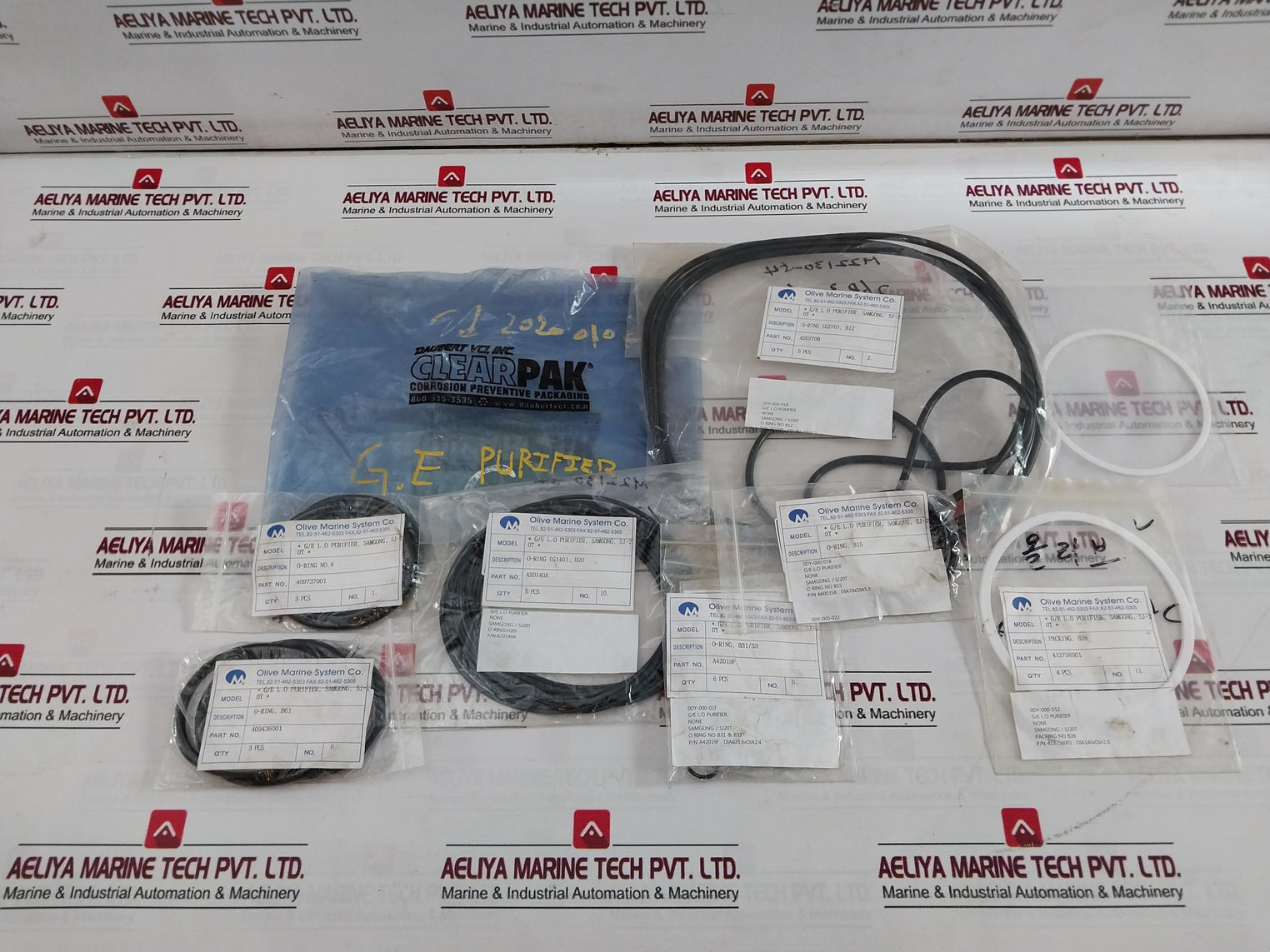 Samgong A20270B O-ring Kit 409436001 409737001 A20140A 413756001 A42019F