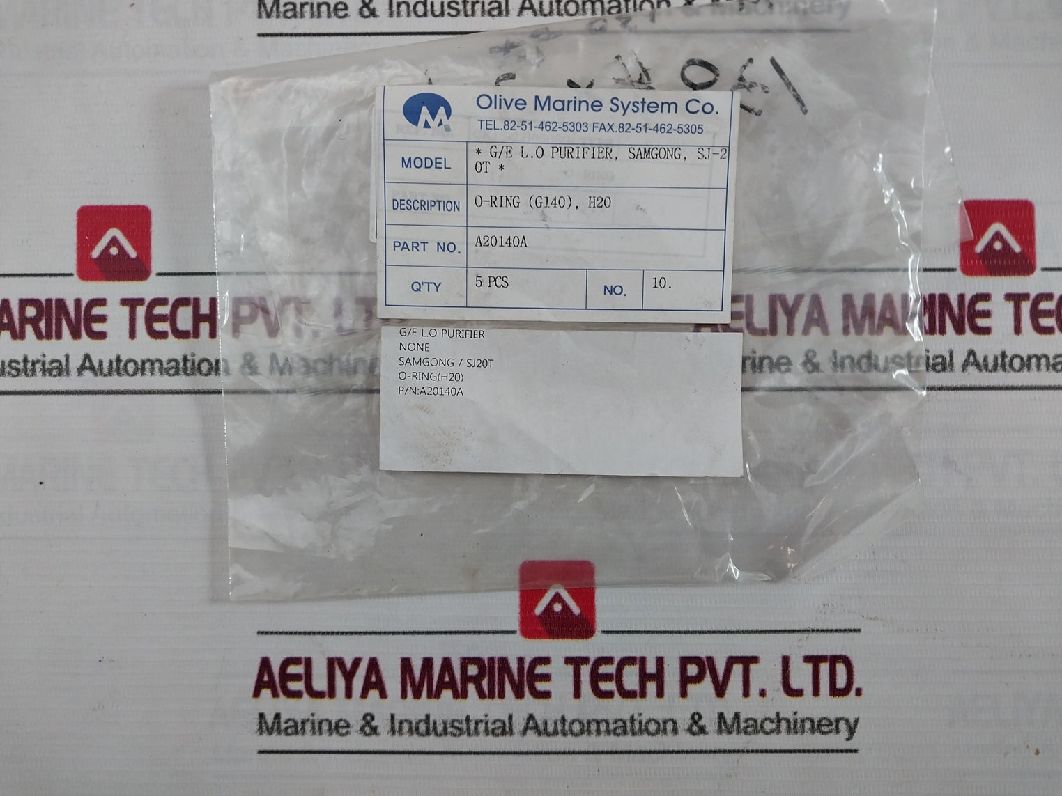 Samgong A20270B O-ring Kit 409436001 409737001 A20140A 413756001 A42019F