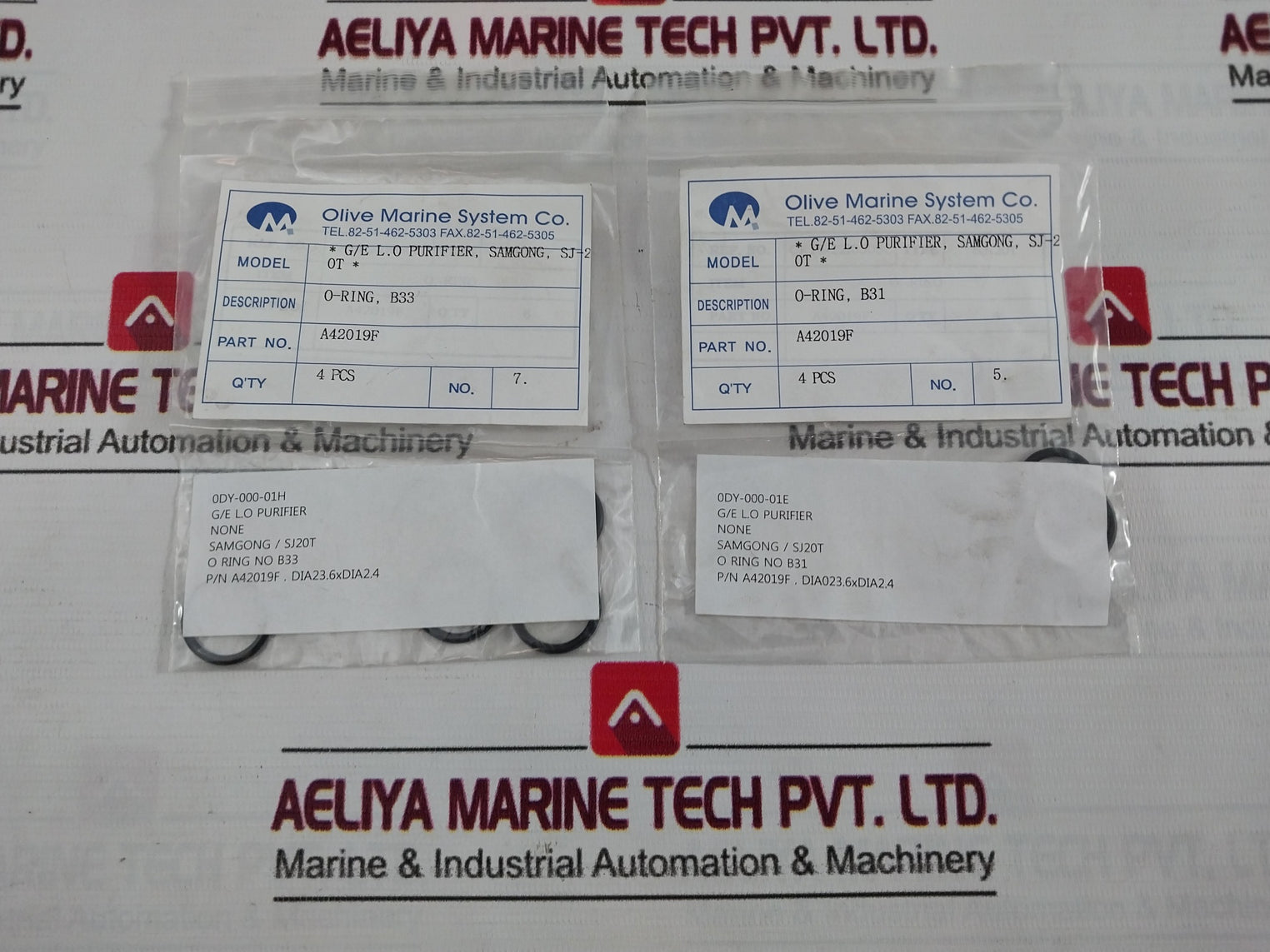 Samgong A20270B O-ring Kit 409436001 409737001 A20140A 413756001 A42019F