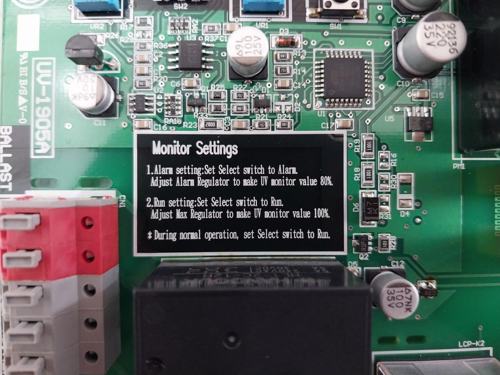 Samkun89 Uv-1905A Printed Circuit Board Uv20190915V31M