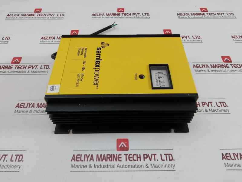 Samlex Input: 120 Vac 60Hz 6.5A Automatic Battery Charger Sec-2415Ul