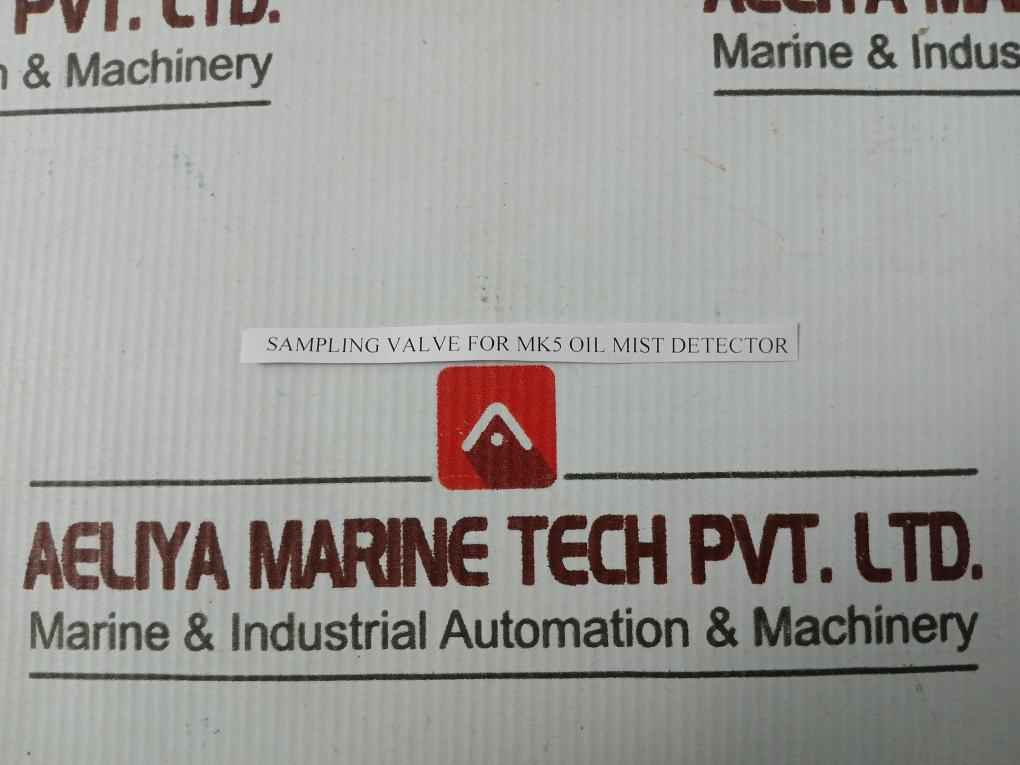 Sampling Valve For Mk5 Oil Mist Detector Set