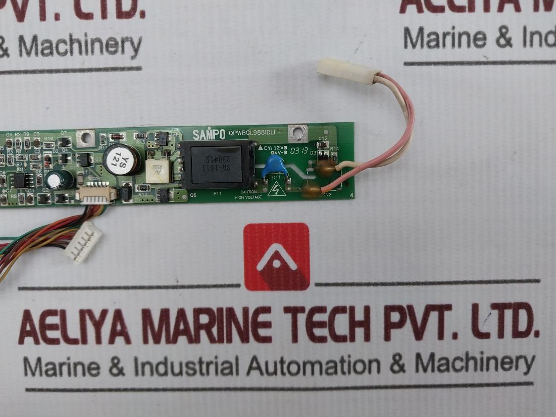 Sampo Qpwbgl988Idlf Power Supply Pcb Board Rev-b