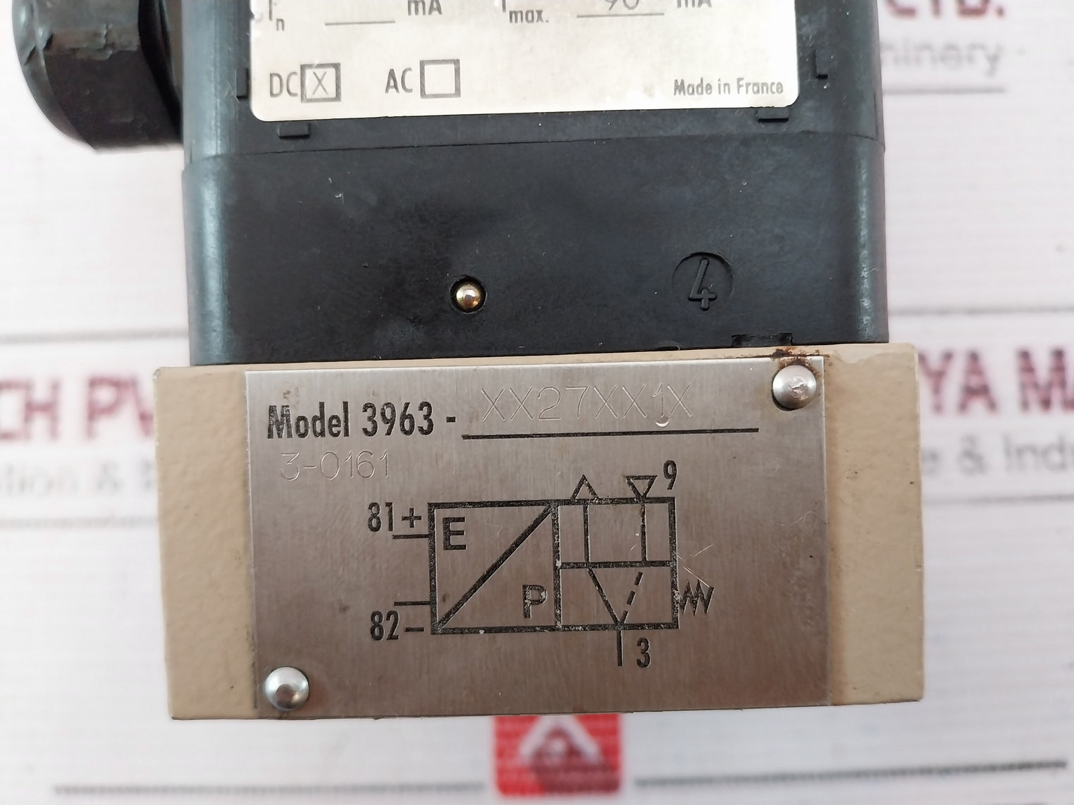 Samsomatic 3969-03 270013 12 Direct-operated Solenoid Valve 3963, 24V