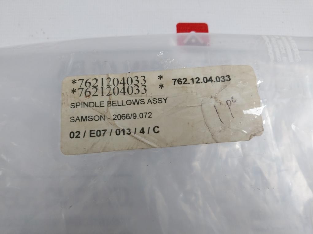 SAMSON 2066/9.072 Spindle Bellows Assembly 7621204033