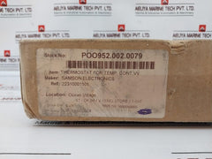 Samson 2231-0085 02 Thermostat Temperature Regulator Type 4 22310001501