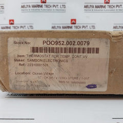 Samson 2231-0085 02 Thermostat Temperature Regulator Type 4 22310001501