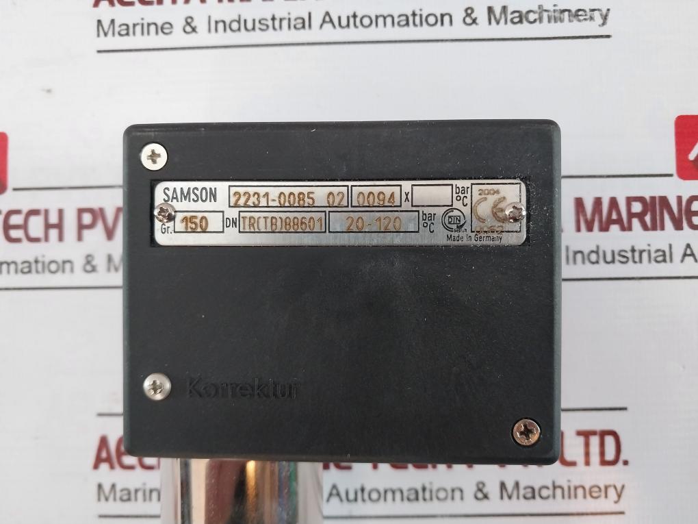 Samson 2231-0085 02 Thermostat Temperature Regulator Type 4 22310001501