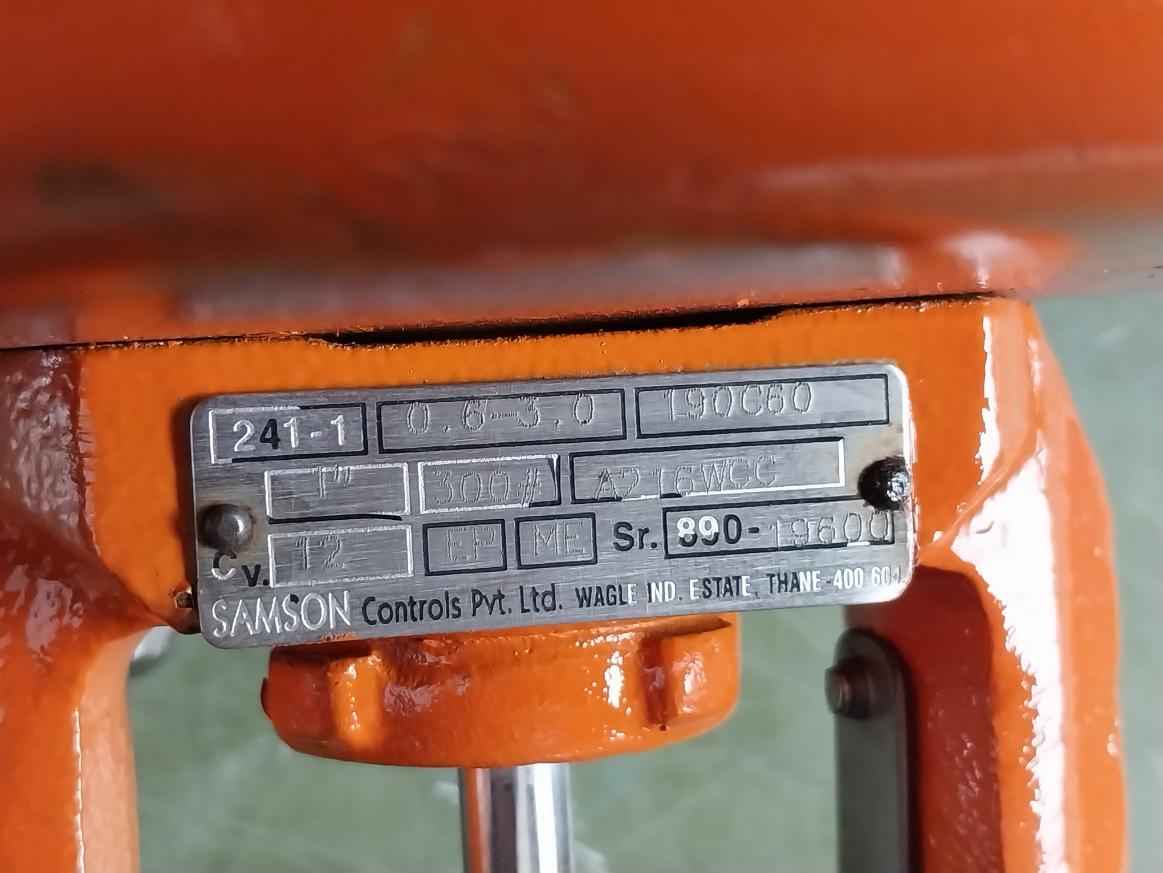 Samson 241-1 Fluid Control System 30301J-1.8-2R Ty.271 110Vac 50Hz 15Mm 240Nc