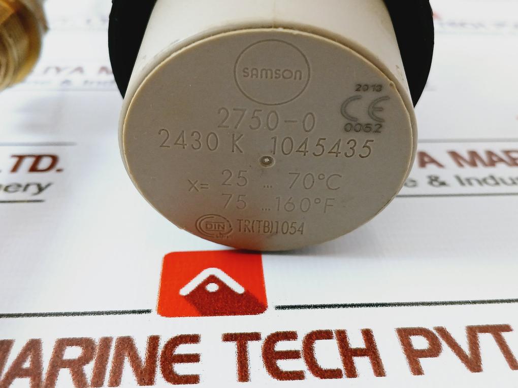 Samson 2750-0-2430 K Thermostat For Temperature Regulator 25…70°C/75…160°F