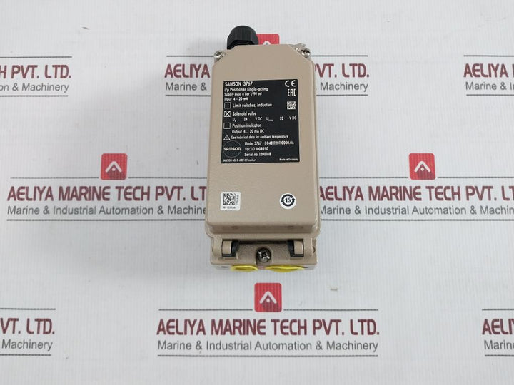 Samson 3767-00401120110000.06 Single-acting Electropneumatic Positioner