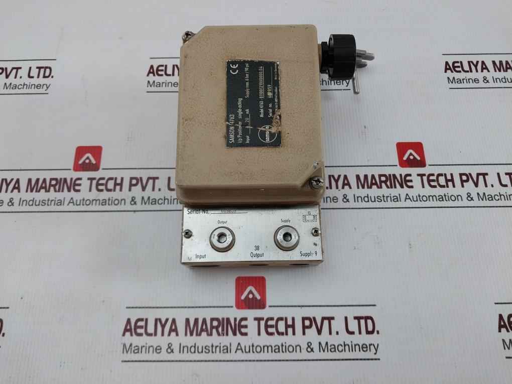 Samson 4763-01100121000000.04 Single-acting I/P Positioner 4-20 Ma 6 Bar/90 Psi