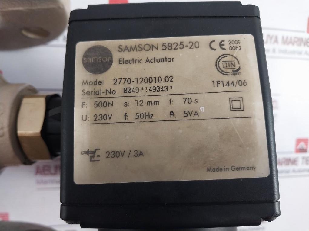 Samson 5825-20 Electric Actuator 2770-120010.02