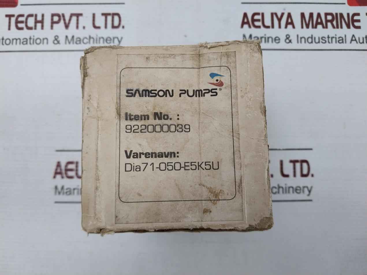Samson Pumps 922000039 Mechanical Shaft Seal